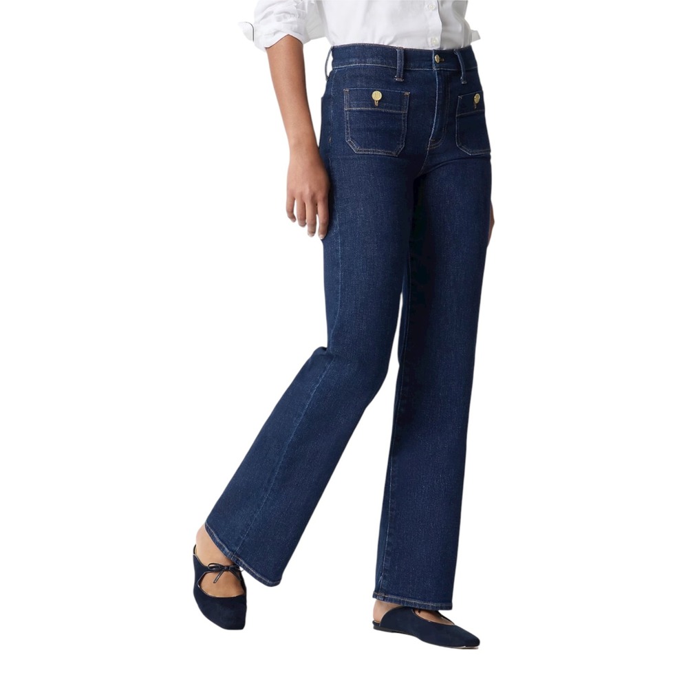J.Crew Factory Slim wide-leg sailor jean in all-day stretch NWT  31P